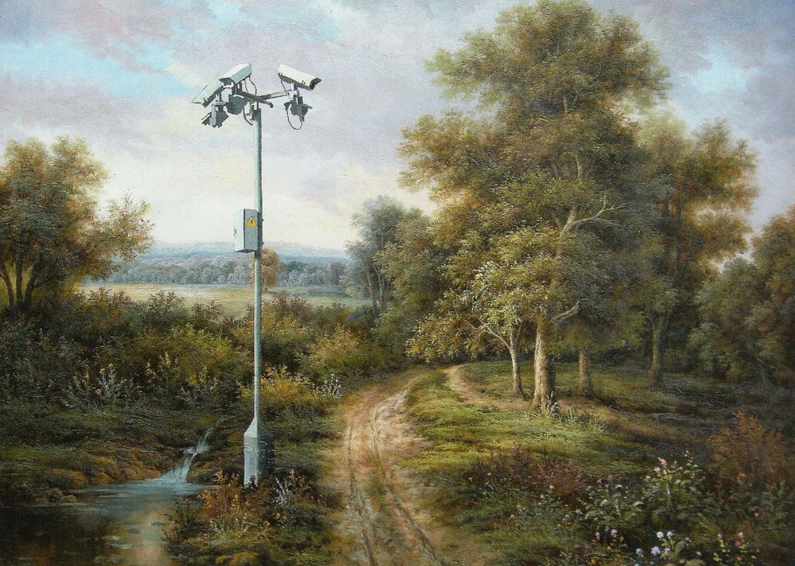 BANKSY – Cctv landscape. (1 of 1)