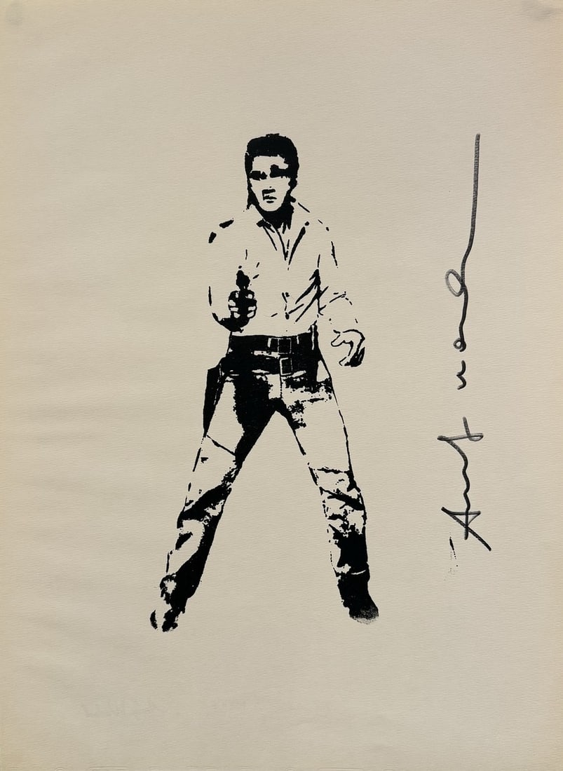 Andy WARHOL (1928-1987), D’Après. Elvis Presley. (1 of 1)