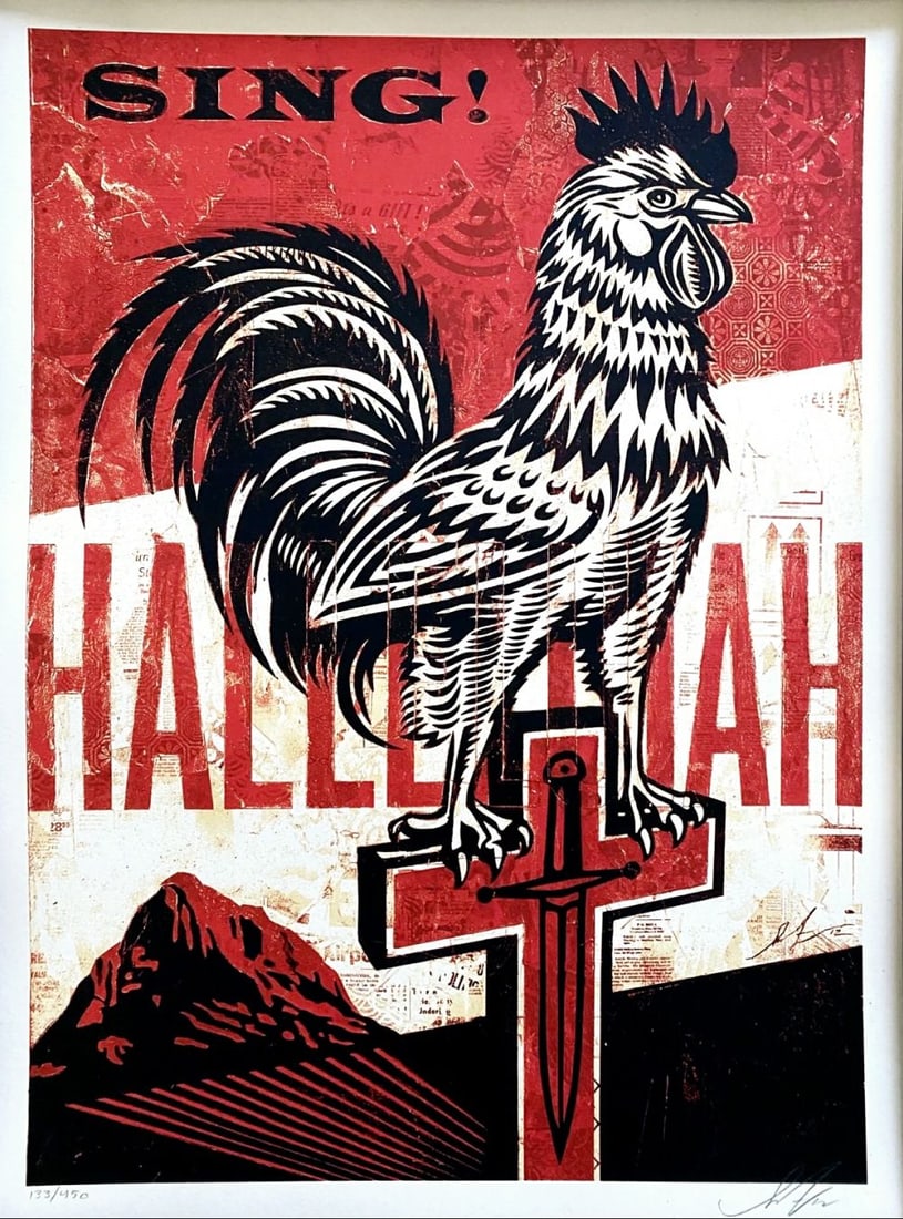 Shepard Fairey - Jesus' Chariot, 2012 (1 of 4)