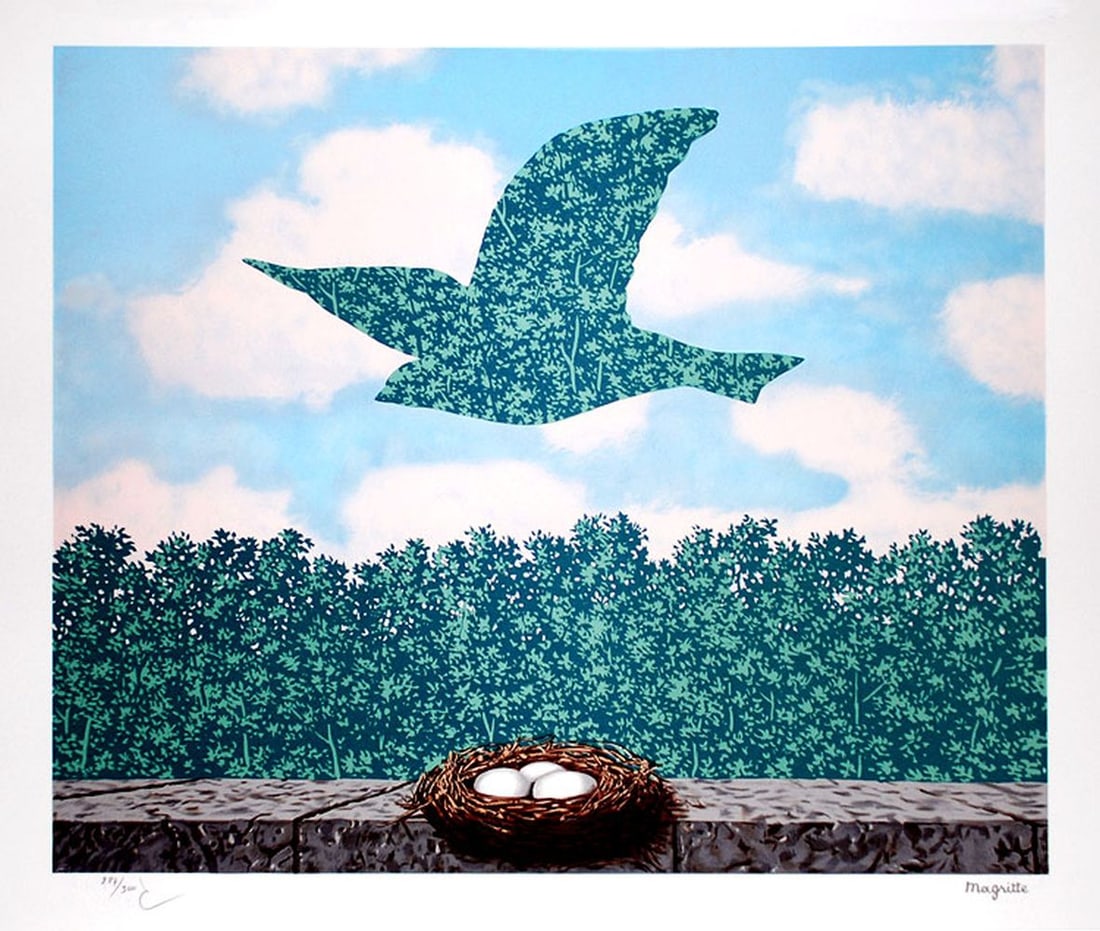 René Magritte - Le Printemps GM (Spring) (1 of 1)