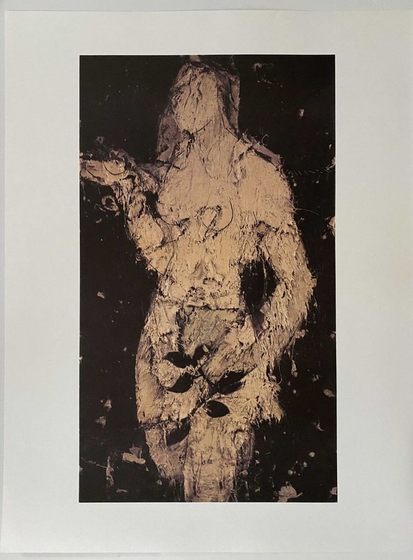 Manolo VALDES (Né en 1942), D'Après (after) - Eva V, 1994: Manolo VALDES (Né en 1942), D'Après (after) - Eva V, 1994.Affiche d'Art.Lithographie d'après une oeuvre originale de 1994.Maeght, Paris, 2006.Bon état, 85 x 65 cmArt Poster.Lithogr