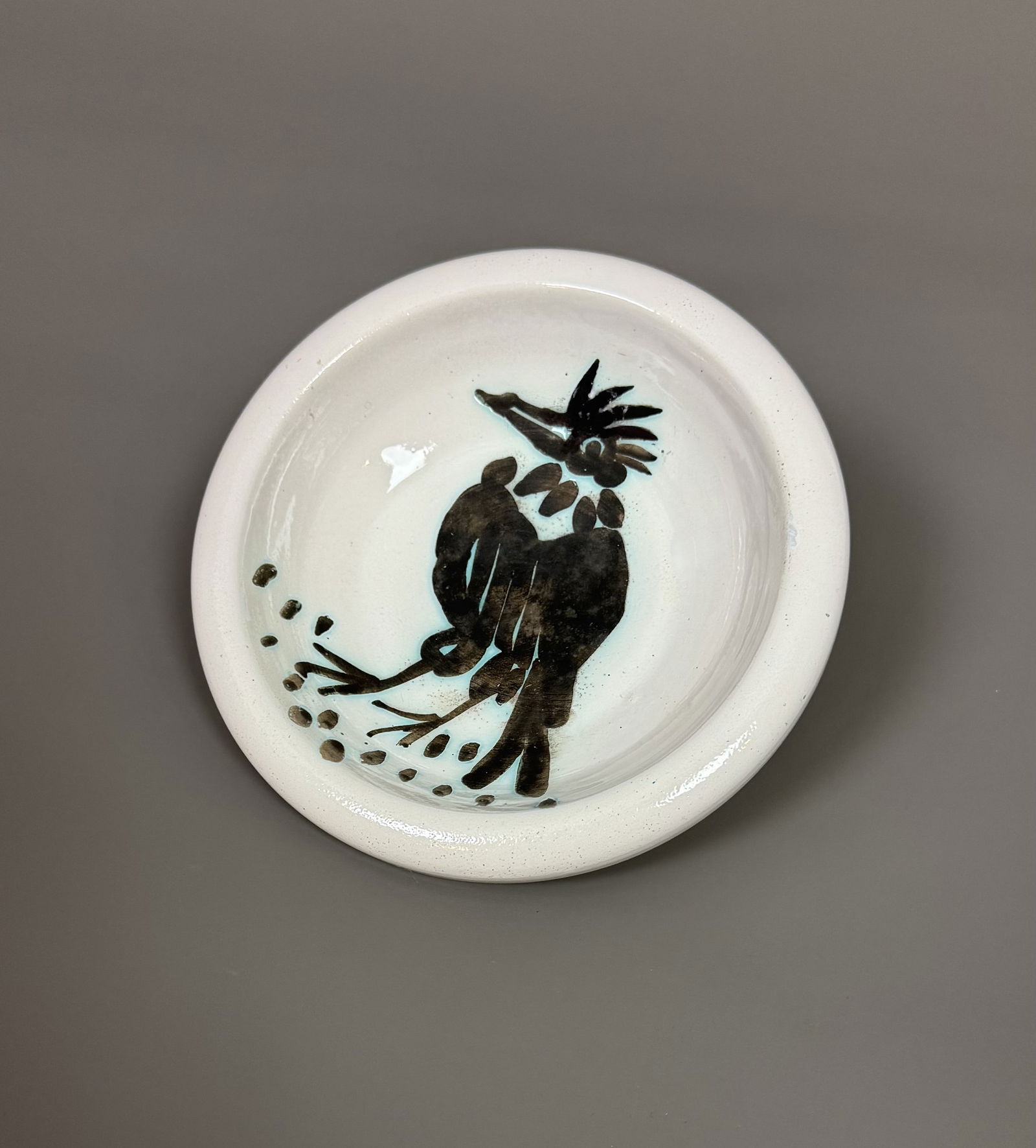 Pablo PICASSO (1881-1973) « Oiseau à la Huppe ». 1952. (1 of 2)