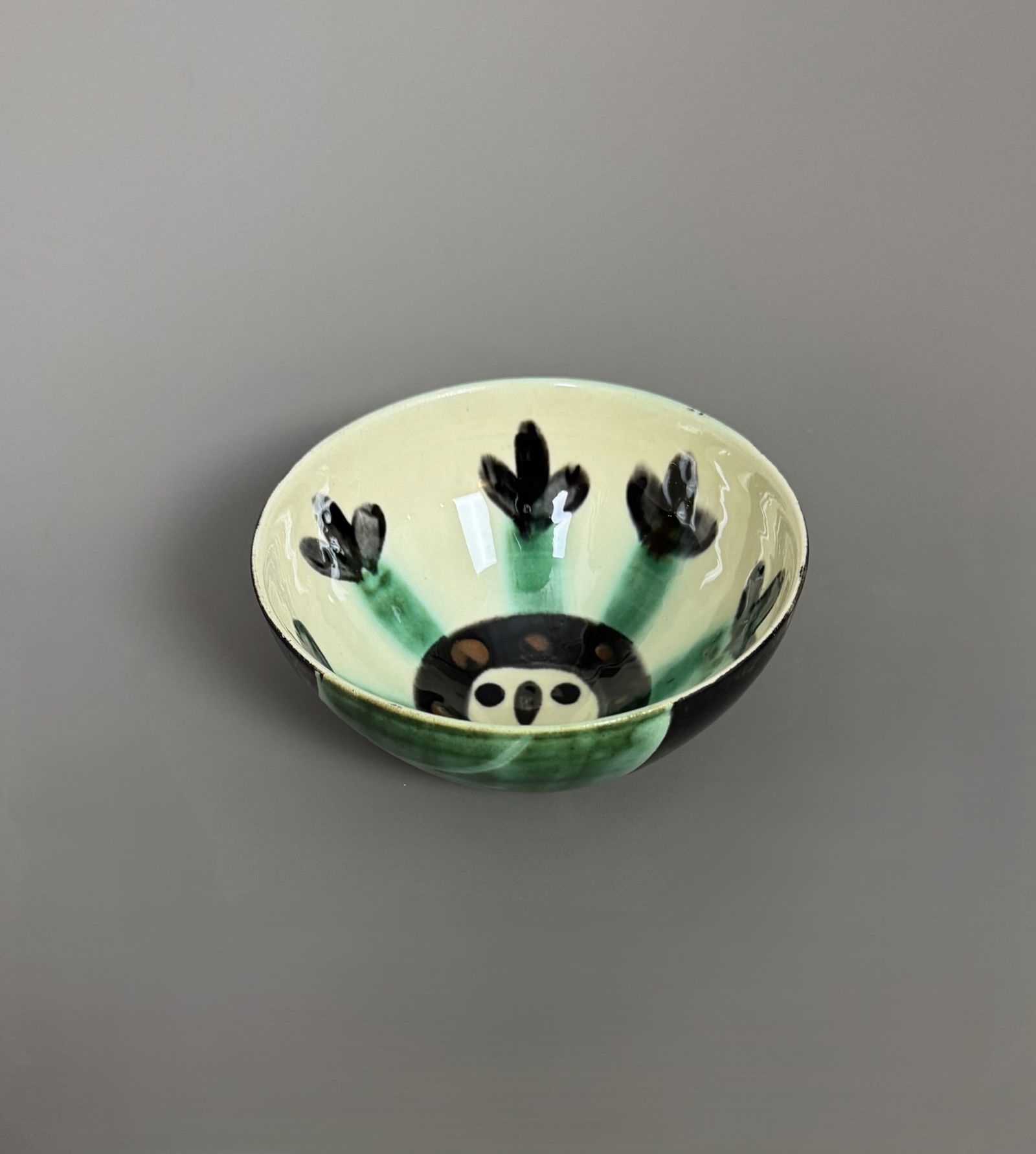 Pablo PICASSO (1881-1973) « Visage (A.R. 290) ». 1955. (1 of 4)