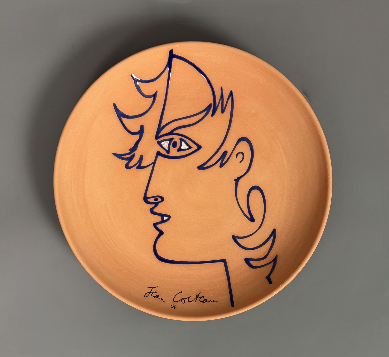 Jean COCTEAU (1889-1963) « Coup de vent ». 1963. (1 of 2)