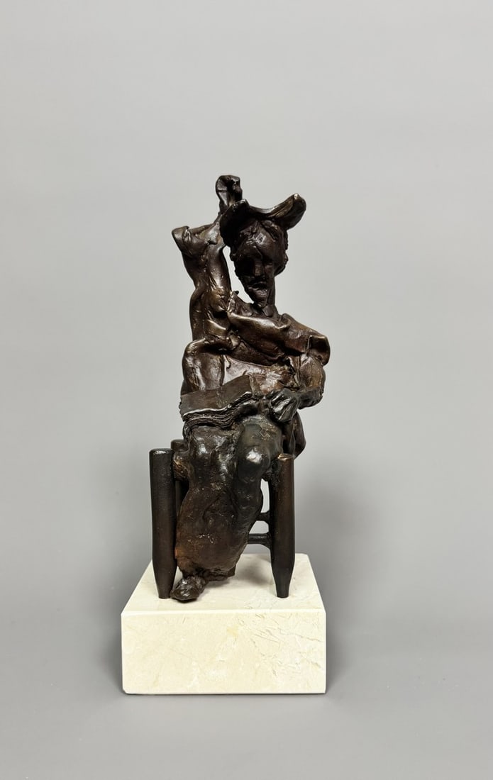 Salvador DALI (1904-1989) DON QUICHOTTE ASSIS, circa 1972. (1 of 5)