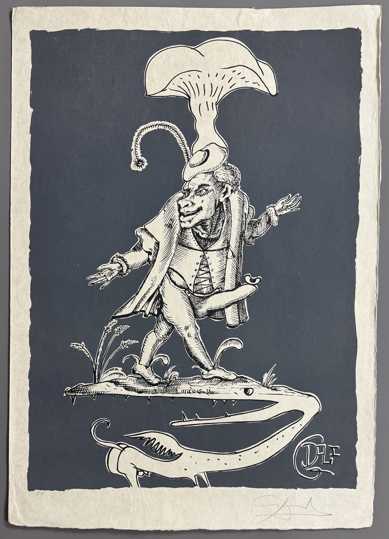 Salvador DALI (1904-1989) LES SONGES DROLATIQUES DE PANTAGRUEL 1973 (1 of 1)