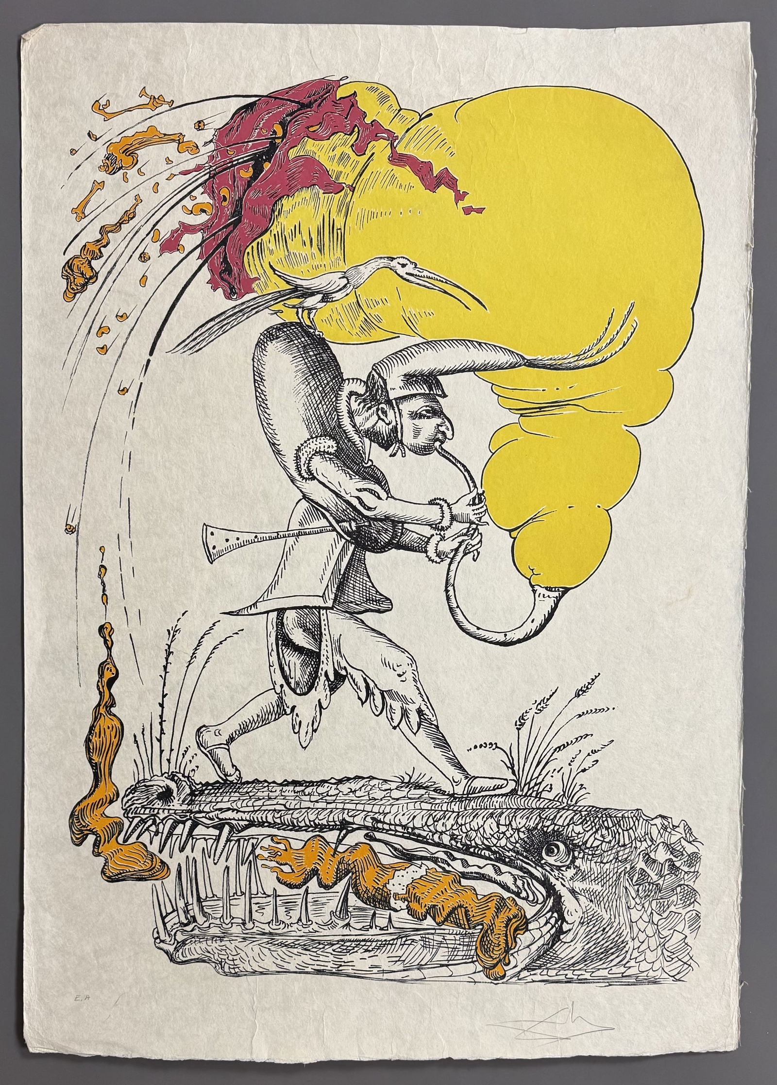 Salvador DALI (1904-1989) LES SONGES DROLATIQUES DE PANTAGRUEL 1973 (1 of 1)