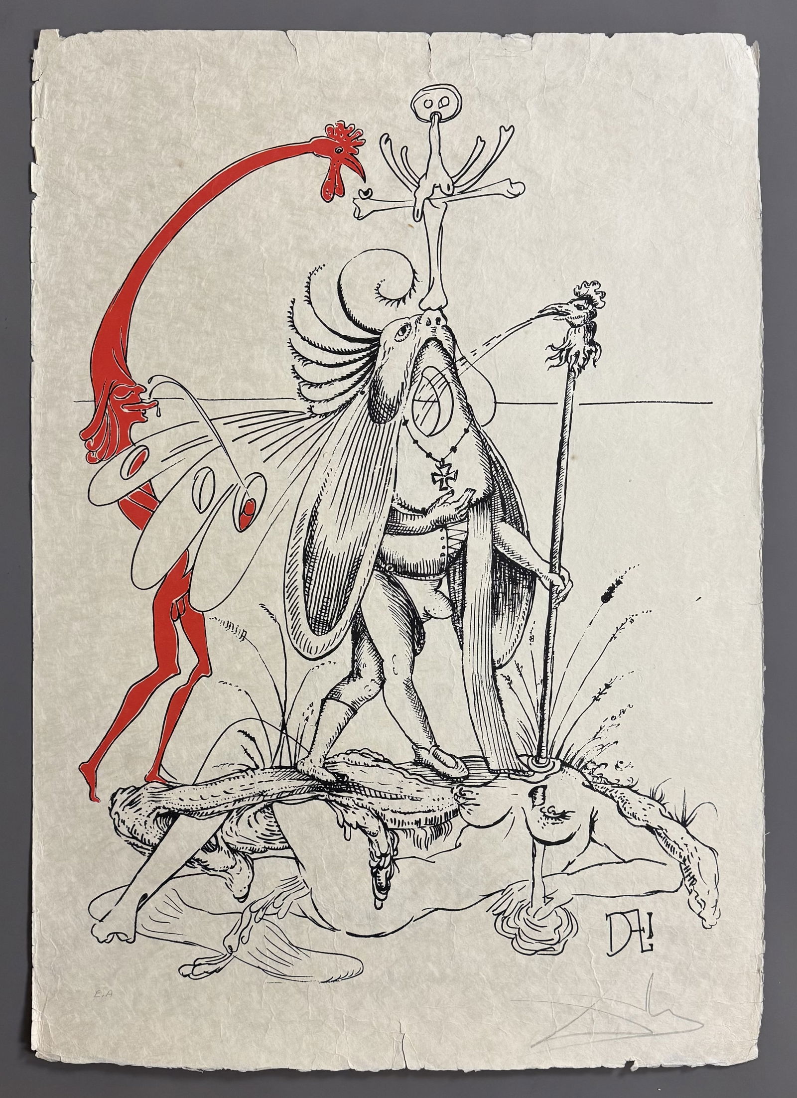 Salvador DALI (1904-1989) LES SONGES DROLATIQUES DE PANTAGRUEL 1973 (1 of 1)