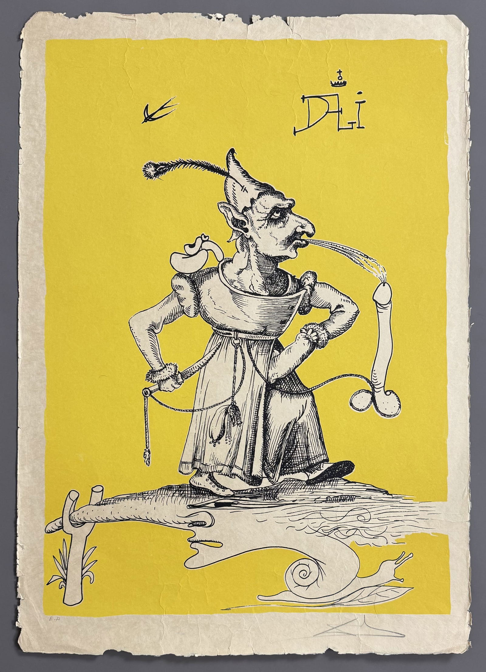 Salvador DALI (1904-1989) LES SONGES DROLATIQUES DE PANTAGRUEL 1973 (1 of 1)