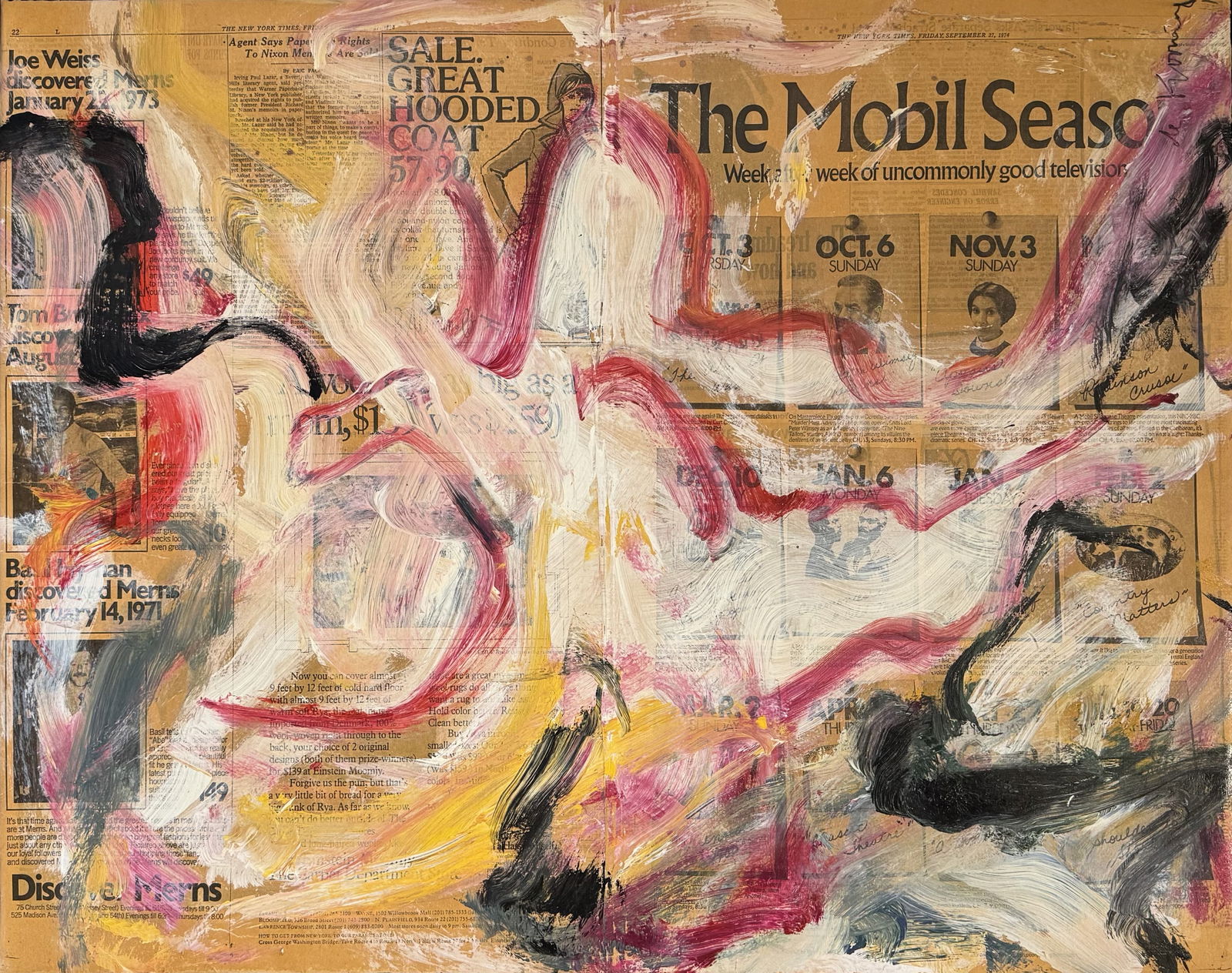 WILLEM DE KOONING (1904-1997) Sans titre, circa 1973. (1 of 3)