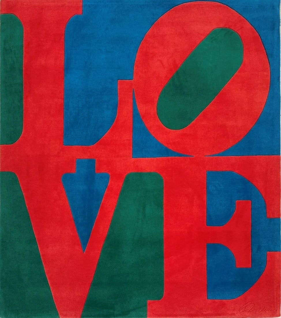 Robert INDIANA (1928-2018) « Classic Love ». 1995. (1 of 2)