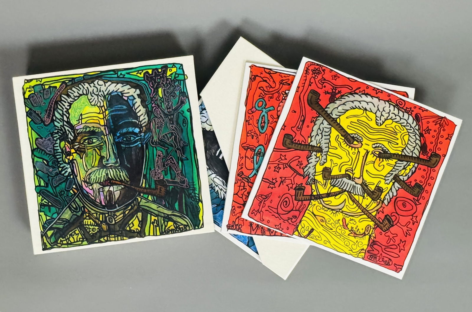 Robert COMBAS (Né en 1957) Coffret vert intégrale des titres originaux de Georges (1 of 3)