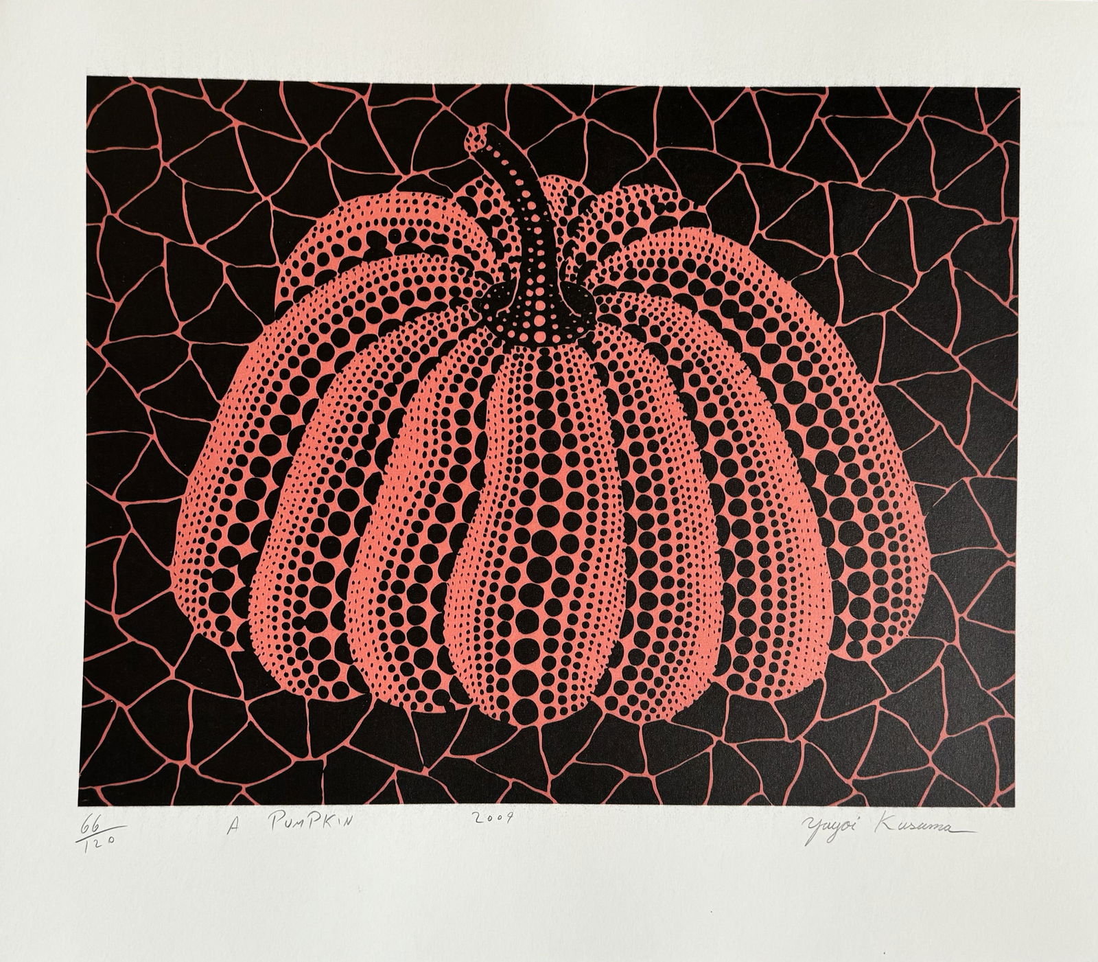 Yayoi KUSAMA (Né en 1929) Pumpkin.2009. (1 of 1)