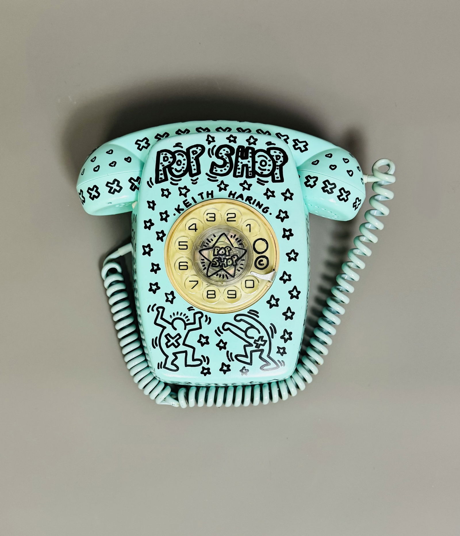 Keith HARING (1958-1990), Attribué à. Téléphone Pop Shop, 1988. (1 of 3)