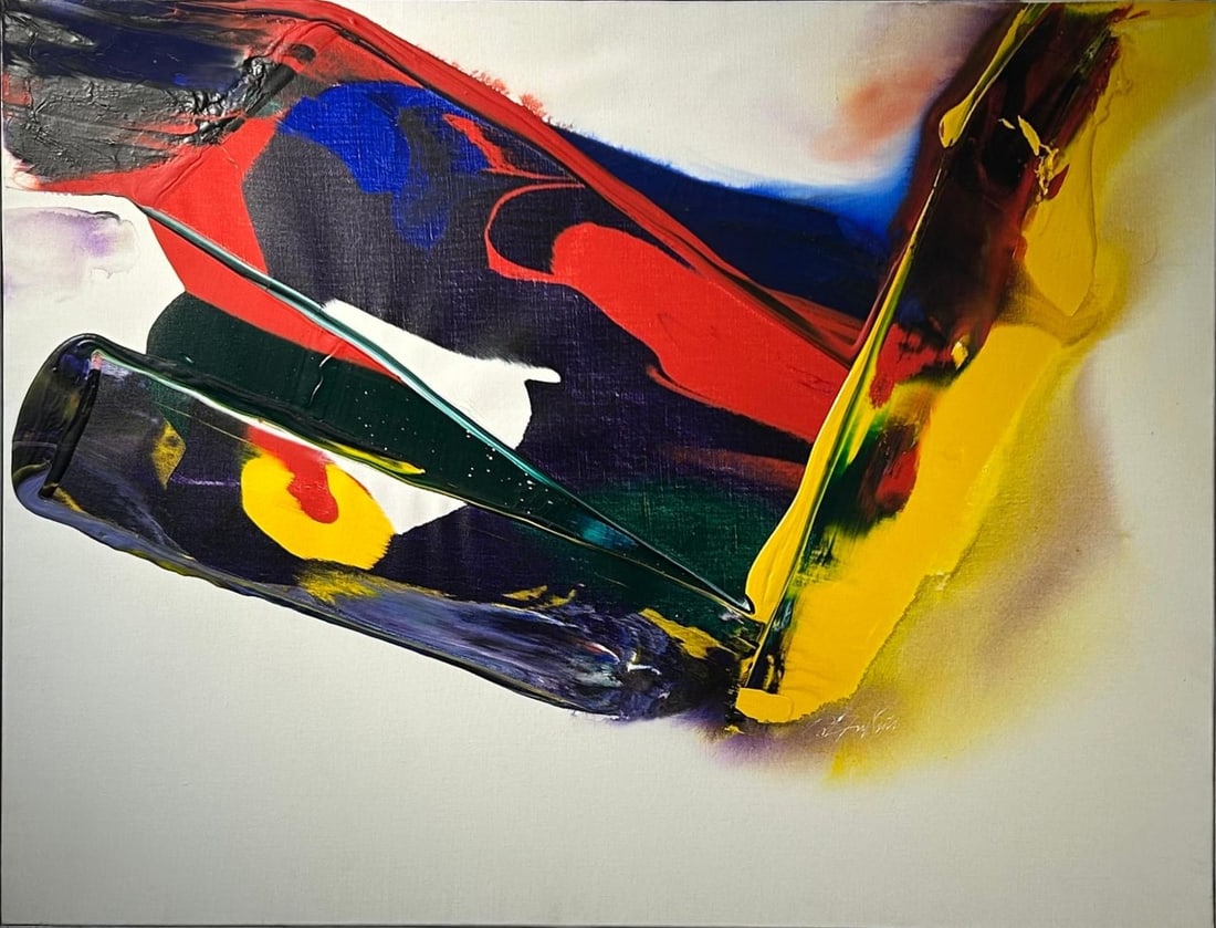 Paul JENKINS (Né en 1923) Phenomena just for the River, 1981. (1 of 1)