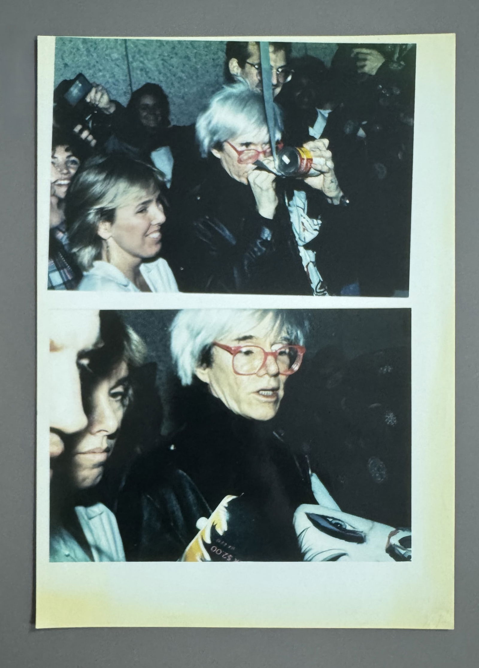 ANONYME. Deux tirages argentiques sur papier Fujifilm. Reportage sur une séance de dé (1 of 1)