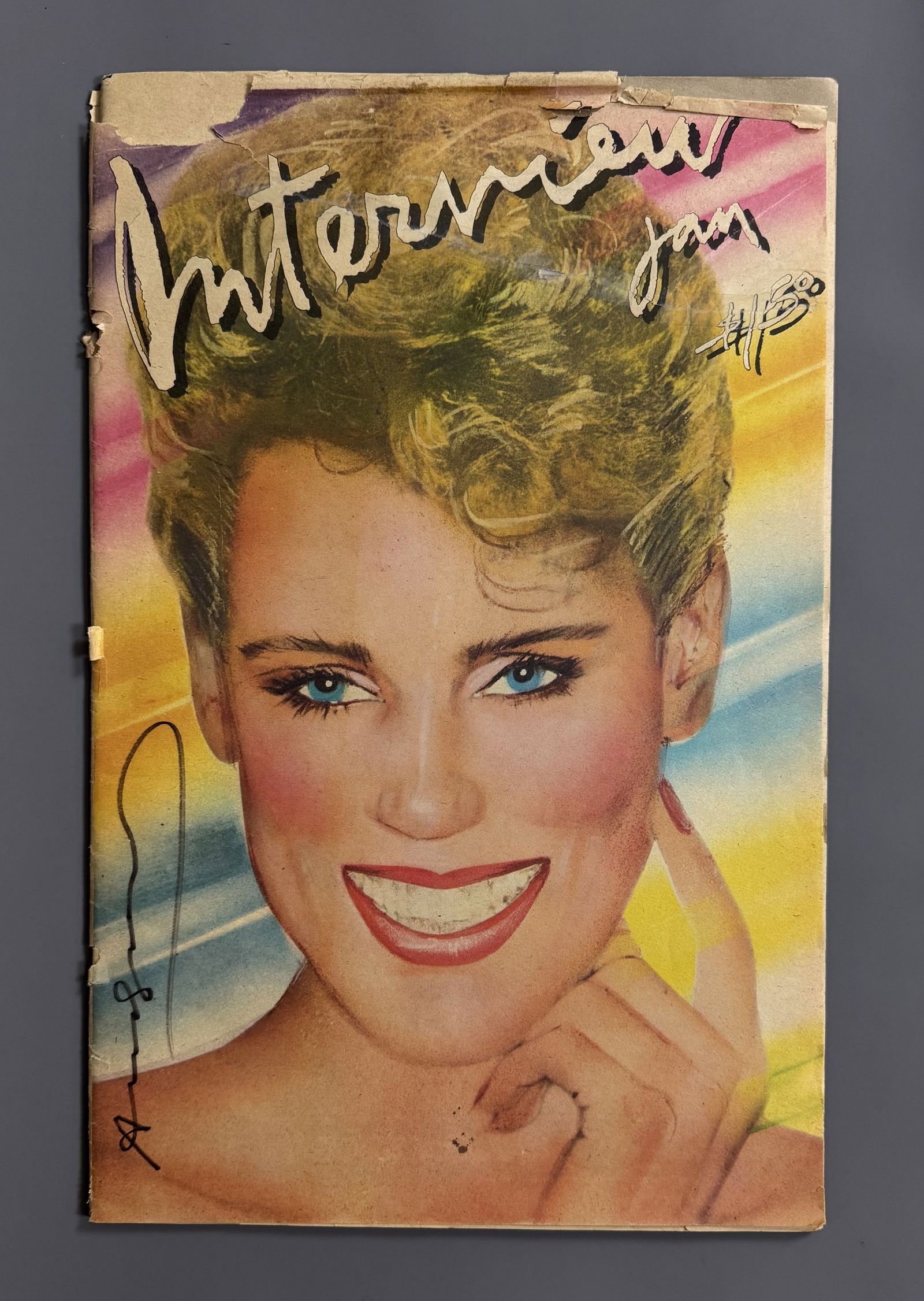 Andy WARHOL (1928-1987) Attr. Magazine INTERVIEW 1979. Magazine créé par Andy WARHOL en (1 of 1)