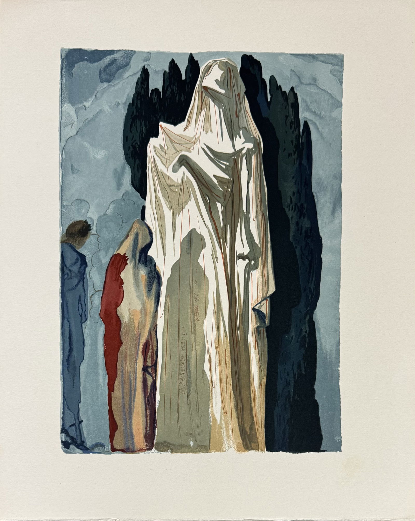 Salvador DALI (1904-1989) « La Divine Comédie ». L’enfer - Chant 10. 1963. (1 of 1)