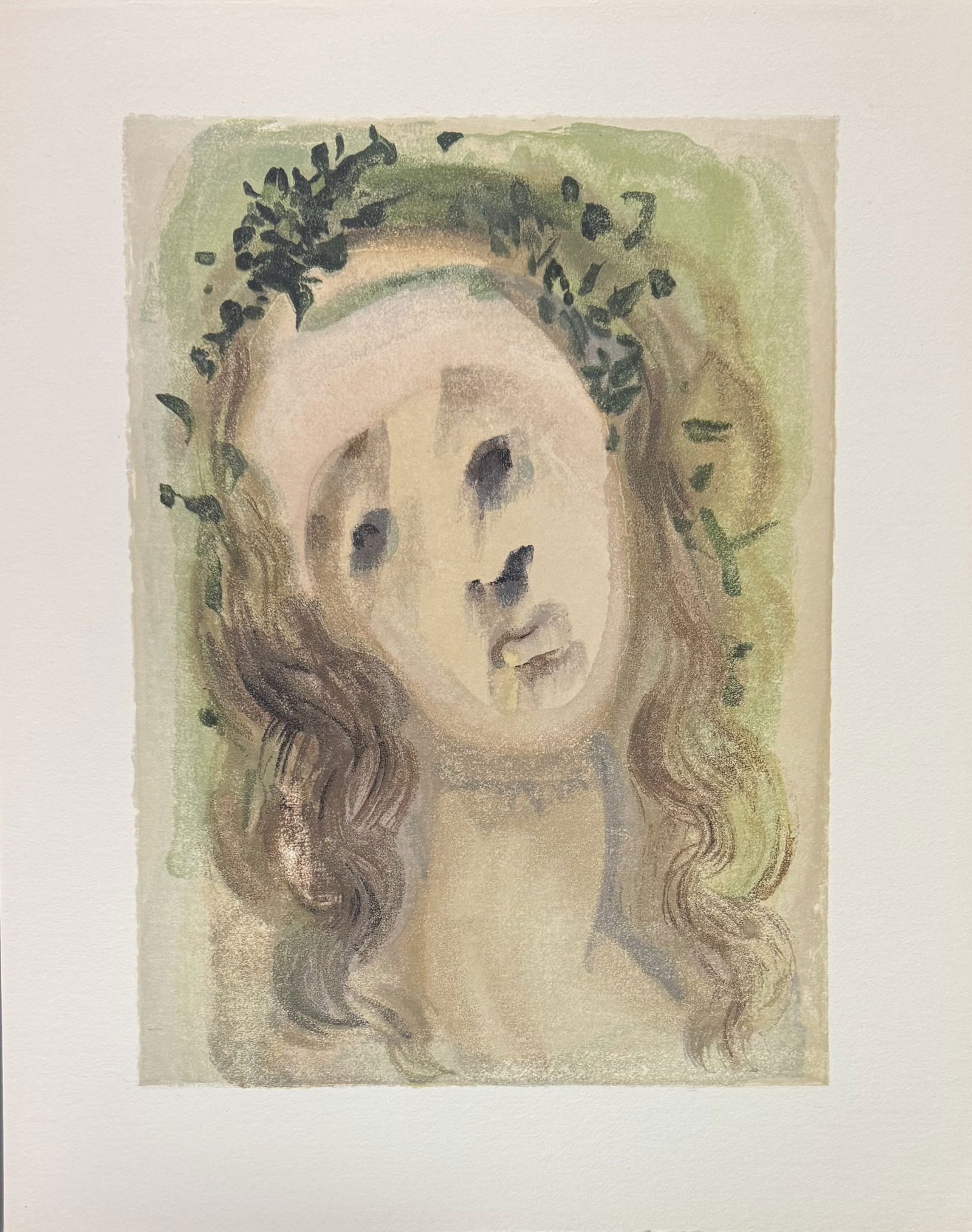 Salvador DALI (1904-1989) « Le Visage de Virgile ou Notre Dame de l’Annonciation » (1 of 1)