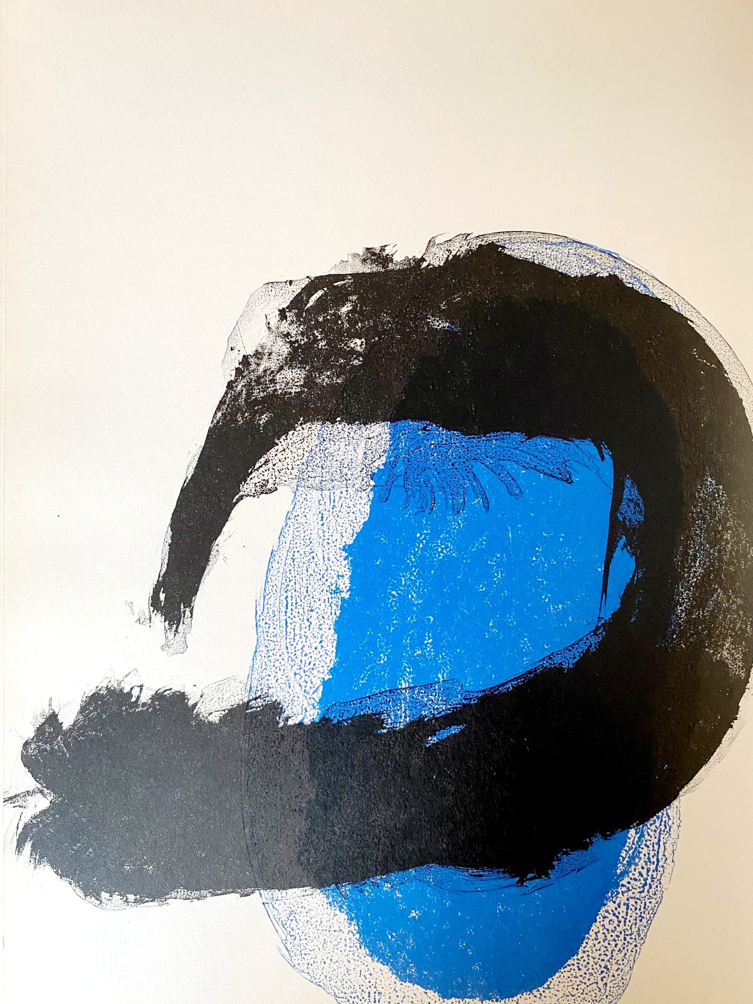 Joan Miró - Composition, 1961: Joan Miró - Composition, 1961Original color lithograph on paperUnsigned, unnumberedPublisher: Galerie Maeght, Paris, 1961Very good condition, 38 x 28 cmLithographie originale en couleurs sur