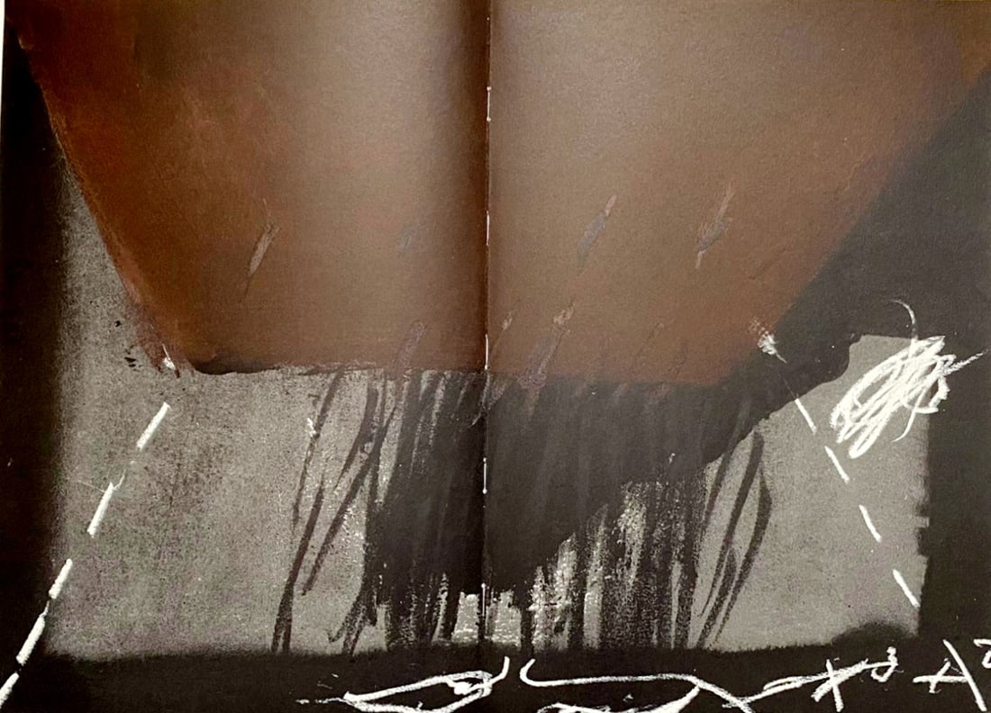 Antoni Tàpies - La Clau del Foc, 1973: Antoni Tàpies - La Clau del Foc, 1973Original lithograph on Rives vellum (unsigned, unnumbered)Extracted from the portfolio signed in pencil and numbered XII / XXVPublisher: Polígrafa, Barce