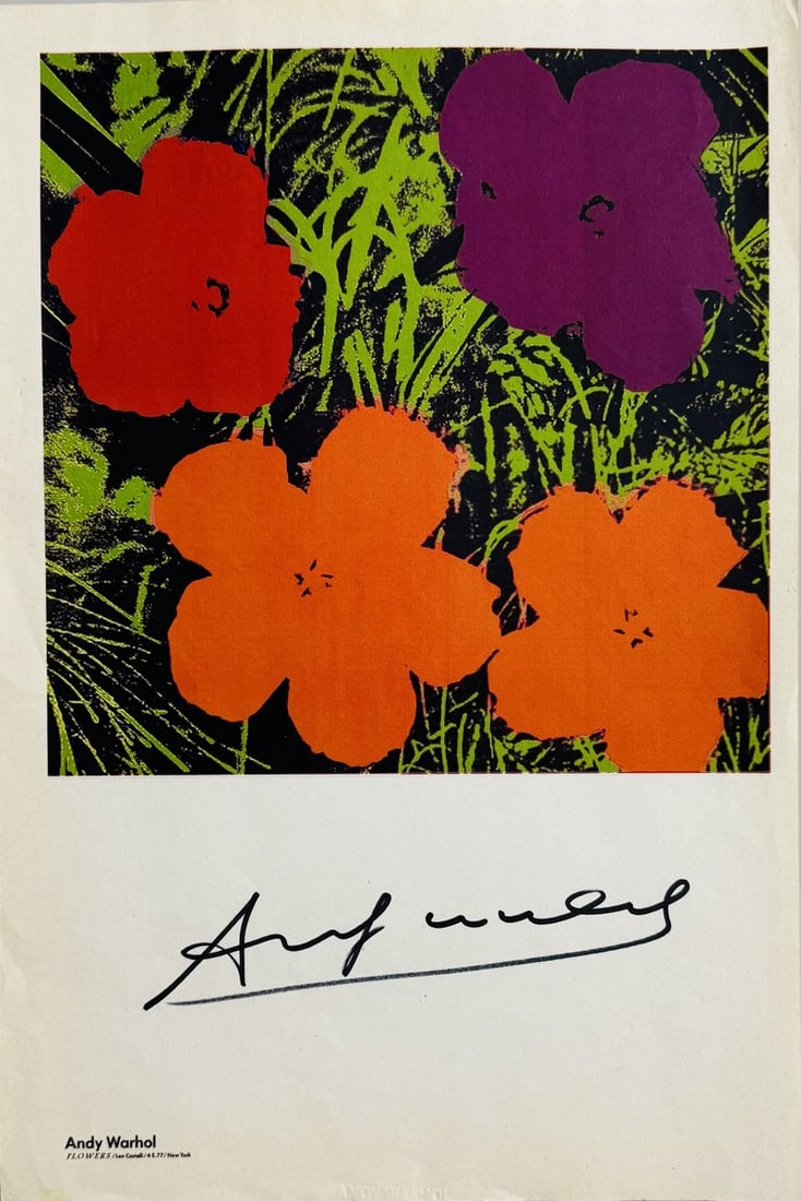 Andy WARHOL (1928-1987), D’Après. Flowers. (1 of 2)