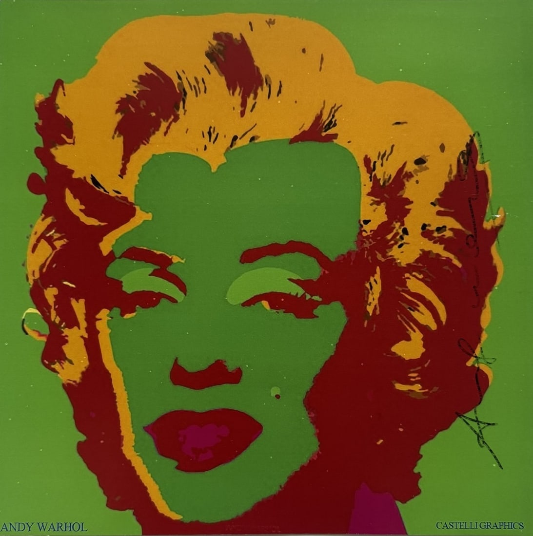 Andy WARHOL (1930 - 1987), D’Après. Marilyn. Carton d’invitation éditée (1 of 2)