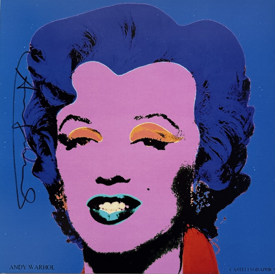 Andy WARHOL (1930 - 1987), D’Après. Marilyn. Carton d’invitation éditée (1 of 2)