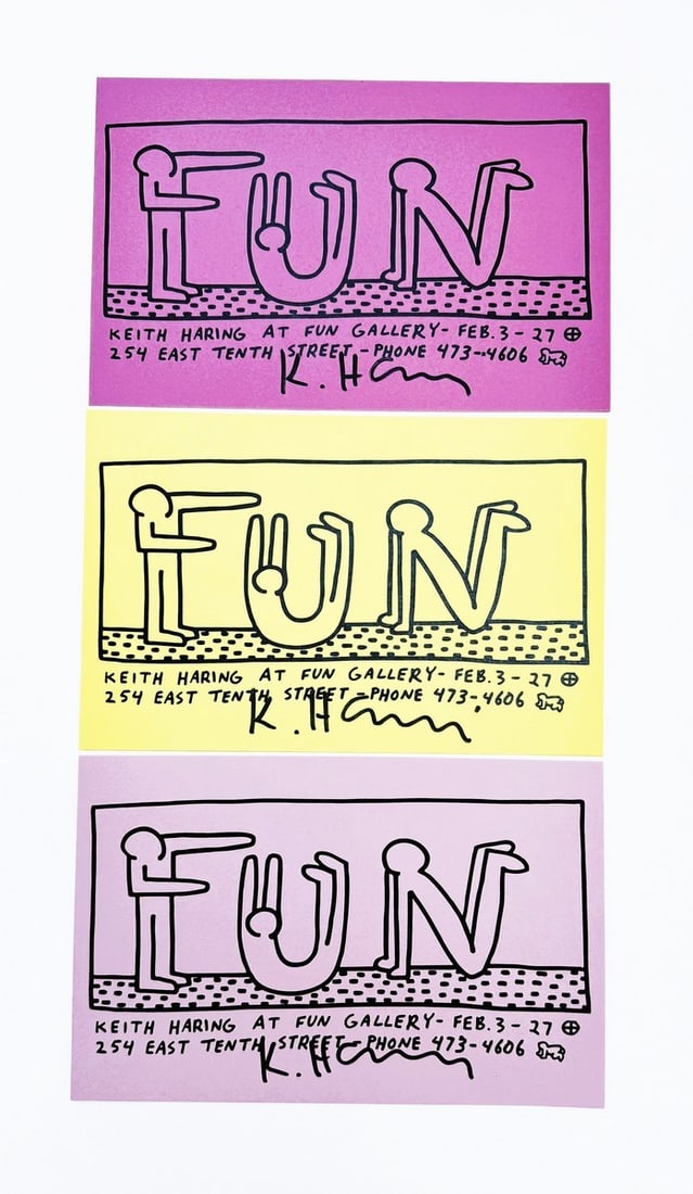 Keith HARING (1958-1990), D’Après. (After) Fun. (1 of 1)