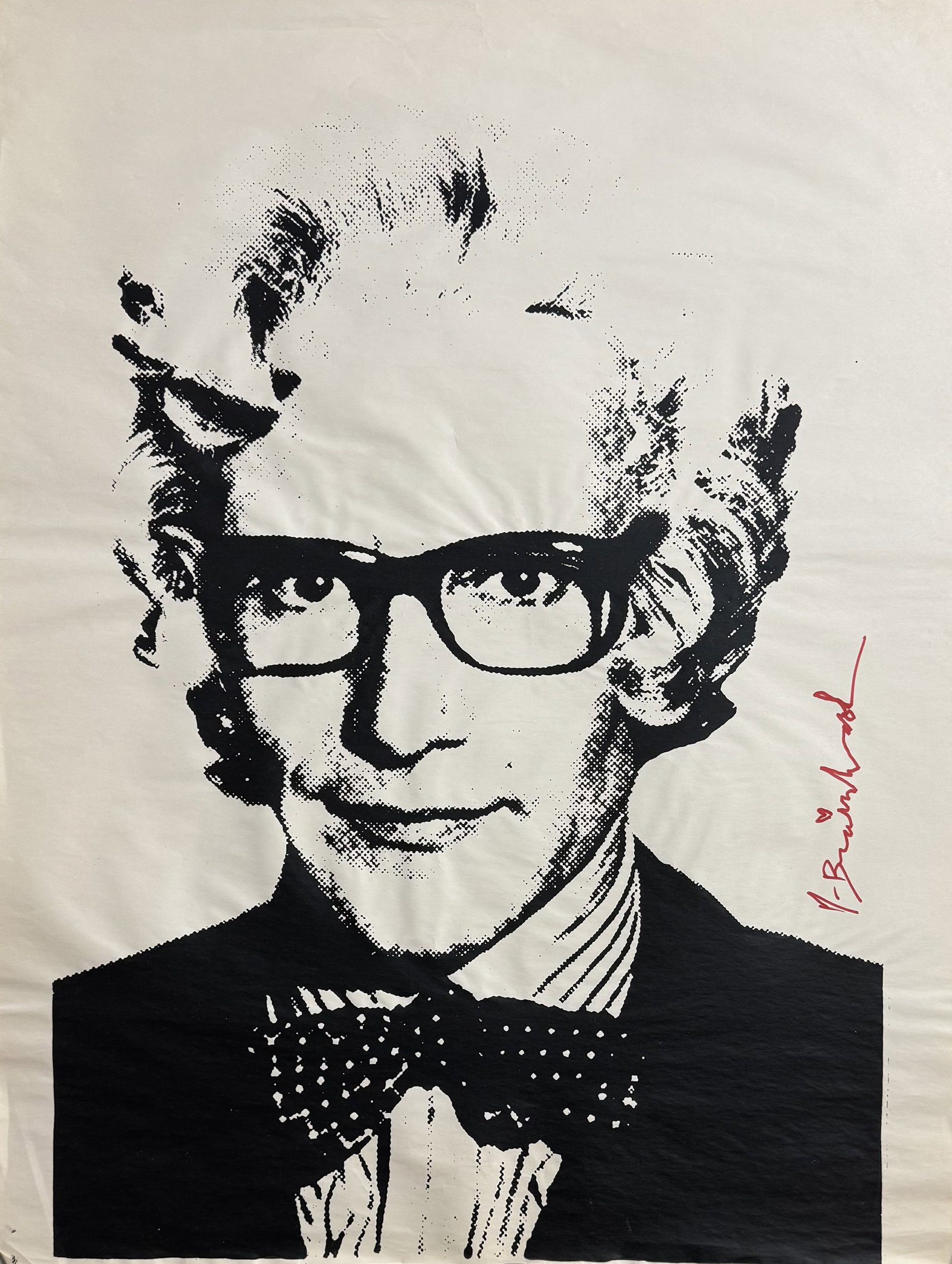 Mr. BRAINWASH (Né en 1966) Yves Saint-Laurent. (1 of 1)