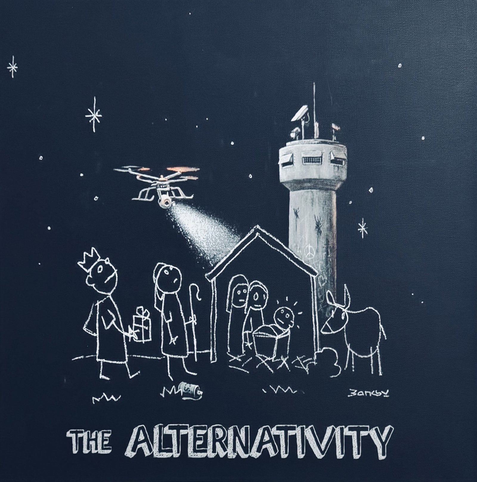 BANKSY (Né en 1974), d'après. The Alternativity . (1 of 1)