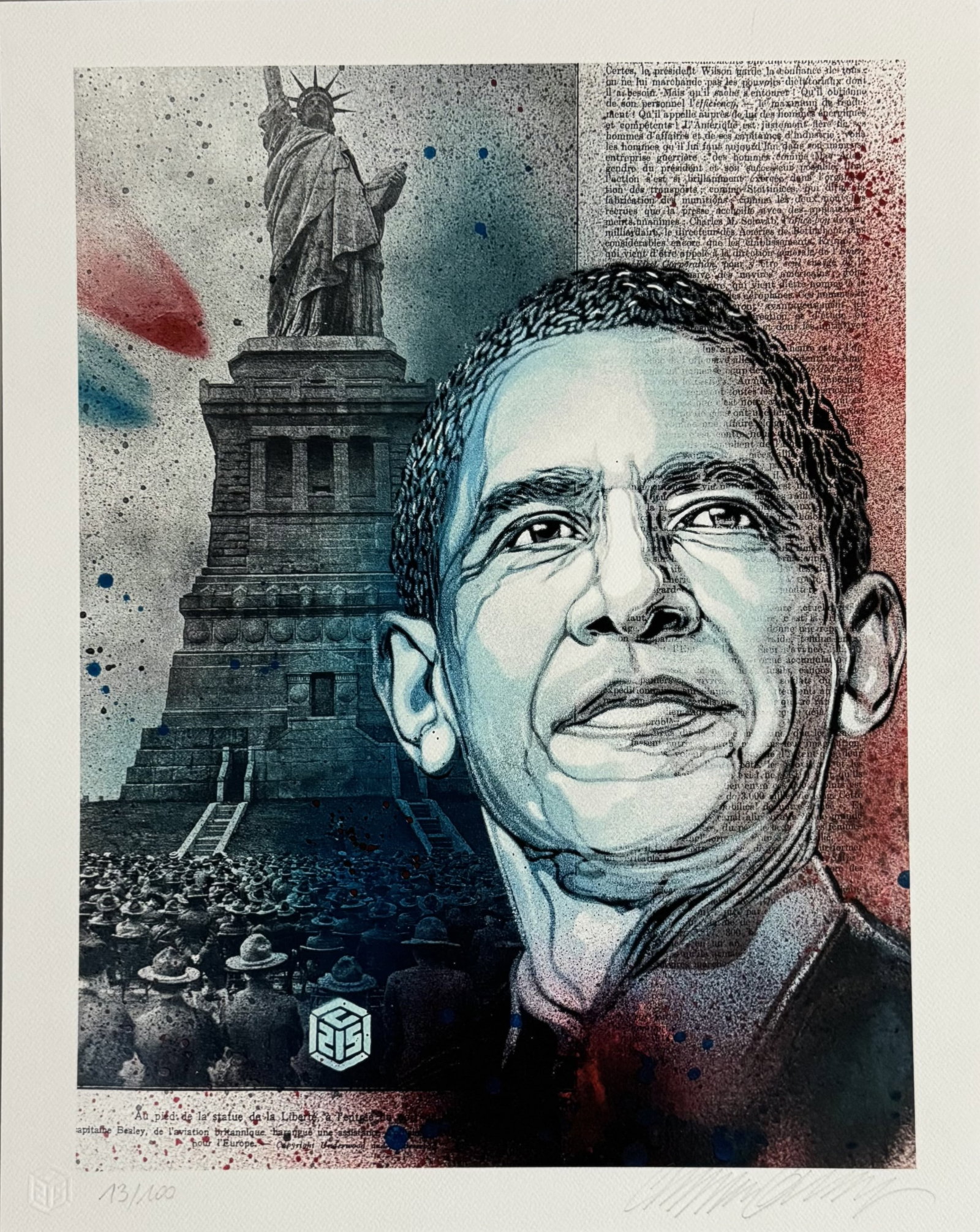 C215 (Né en 1973) Barack Obama. (1 of 1)