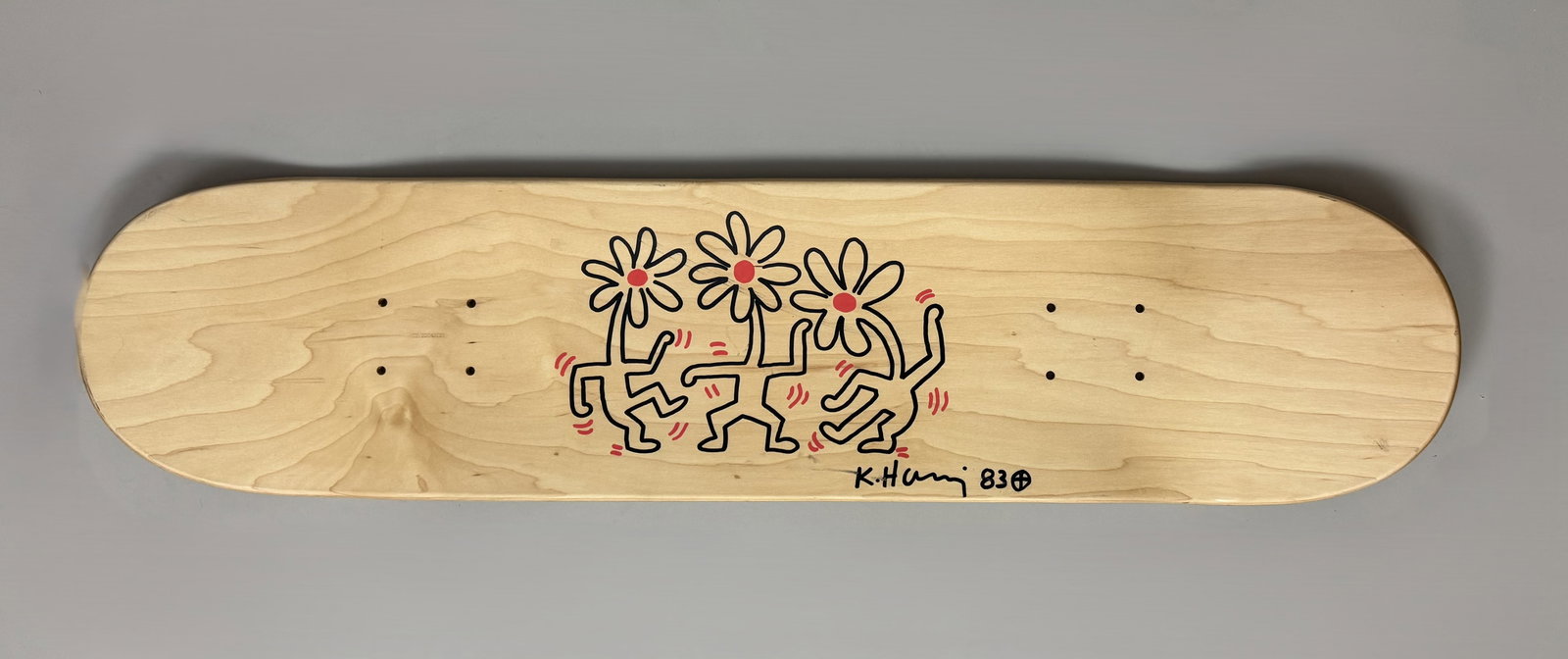 Keith HARING (1958-1990), Attribué à. Personnages,1983. (1 of 1)