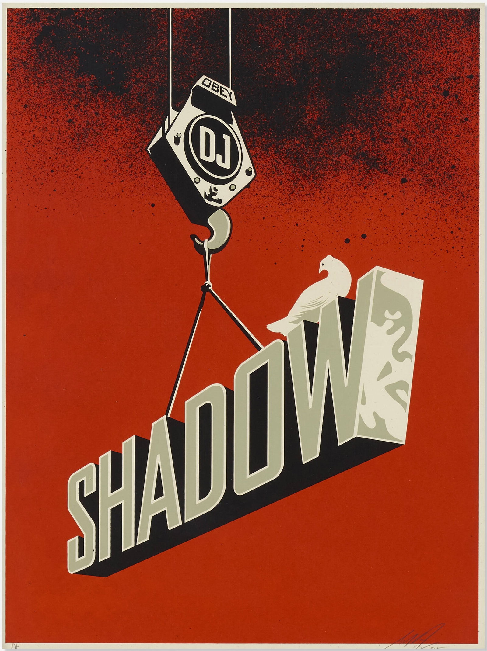 Shepard FAIREY (Né en 1970) - DJ Shadow, 2005 (1 of 1)