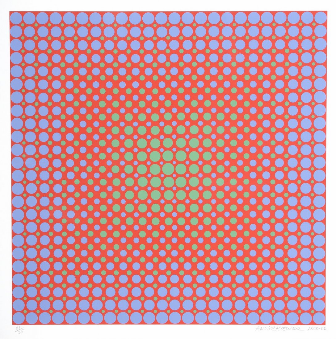 Richard Joseph ANUSZKIEWICZ (Né en 1930) (1 of 1)