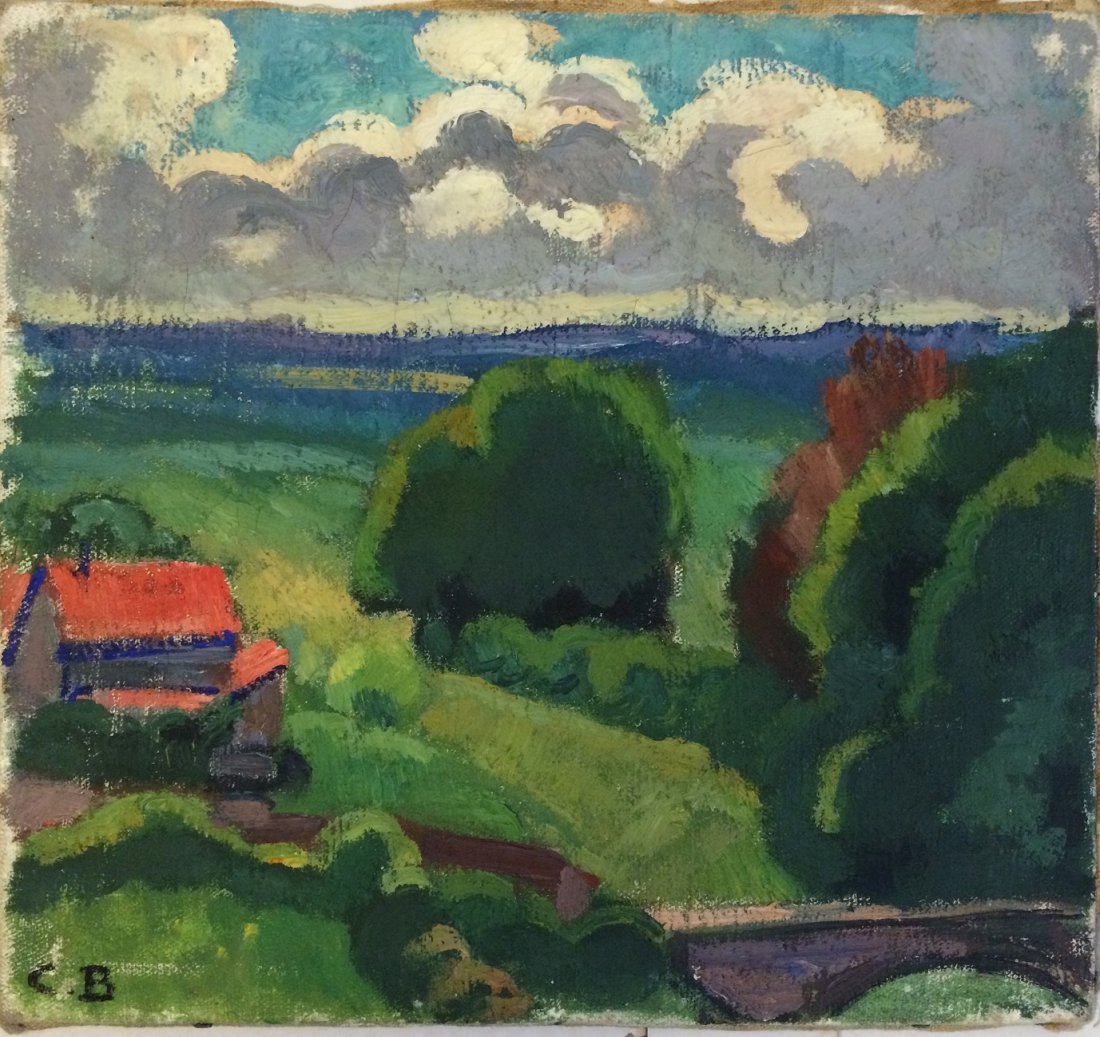 Charles Théodore Bichet (1863 1929) Paysage D'été,