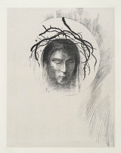 ODILON REDON Le Jour Enfin Parait.: ODILON REDON Le Jour Enfin Parait. Lithograph on chine applique, 1896. 265x205 mm; 10 1/2x8 1/8 inches, full margins. Edition of 220. Printed by Clot, Paris. Published by Vollard, Paris. From La T