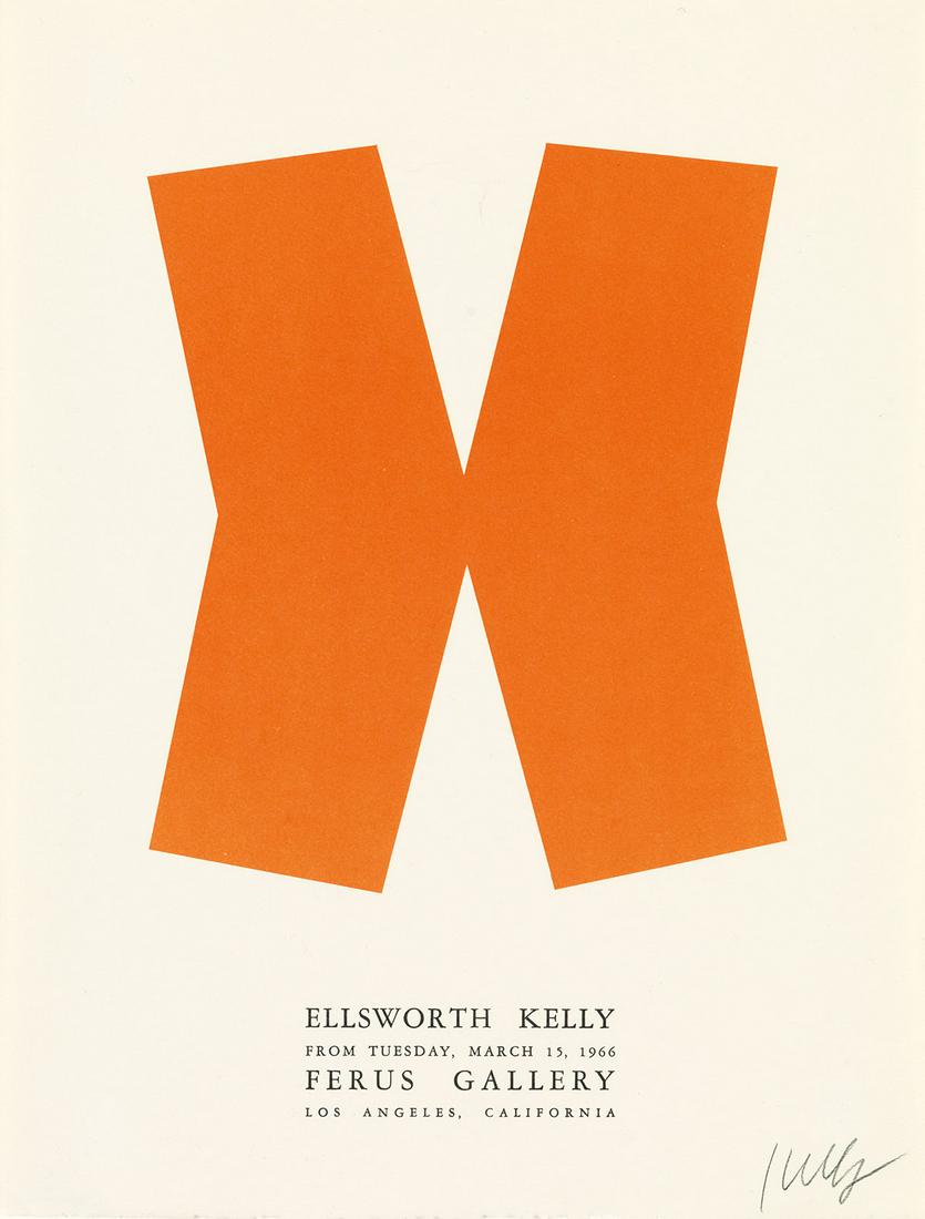 ELLSWORTH KELLY (1923-2015). ELLSWORTH KELLY / FERUS (1 of 1)