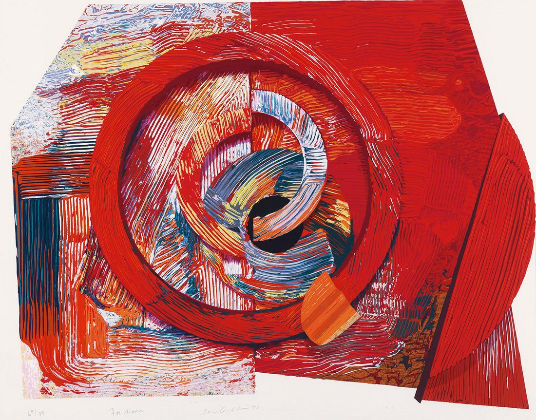 SAM GILLIAM For Xavier. (1 of 1)