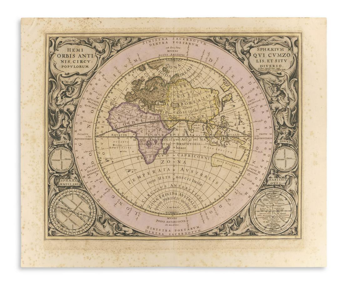 (CELESTIAL.) Cellarius, Andreas. Hemisphaerium Orbis (1 of 1)