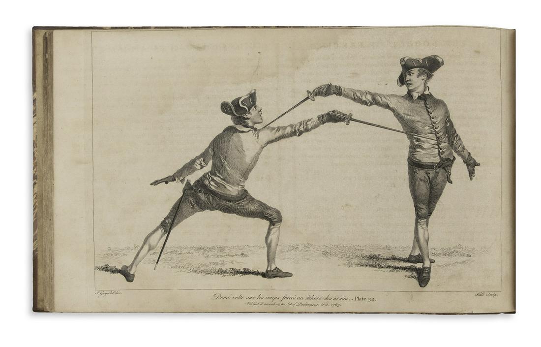 ANGELO, DOMENICO. The School of Fencing, with a General (1 of 1)