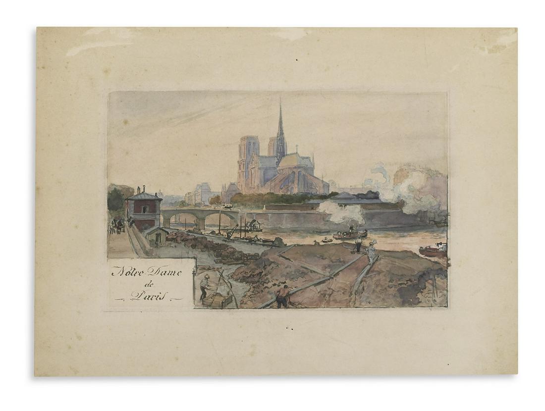 LEPÈRE, AUGUSTE-LOUIS, attributed to. Notre Dame (1 of 1)