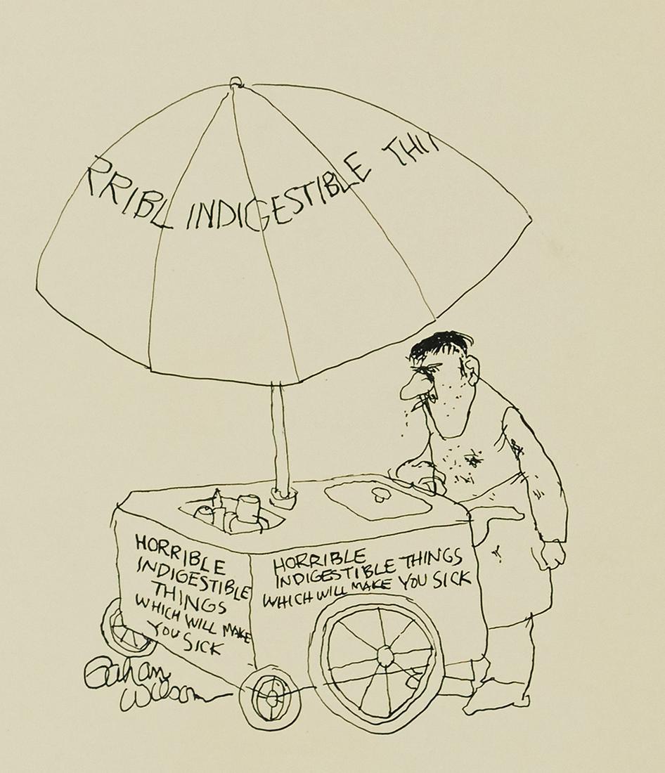 GAHAN WILSON. "Horrible Indigestible Things." (1 of 1)