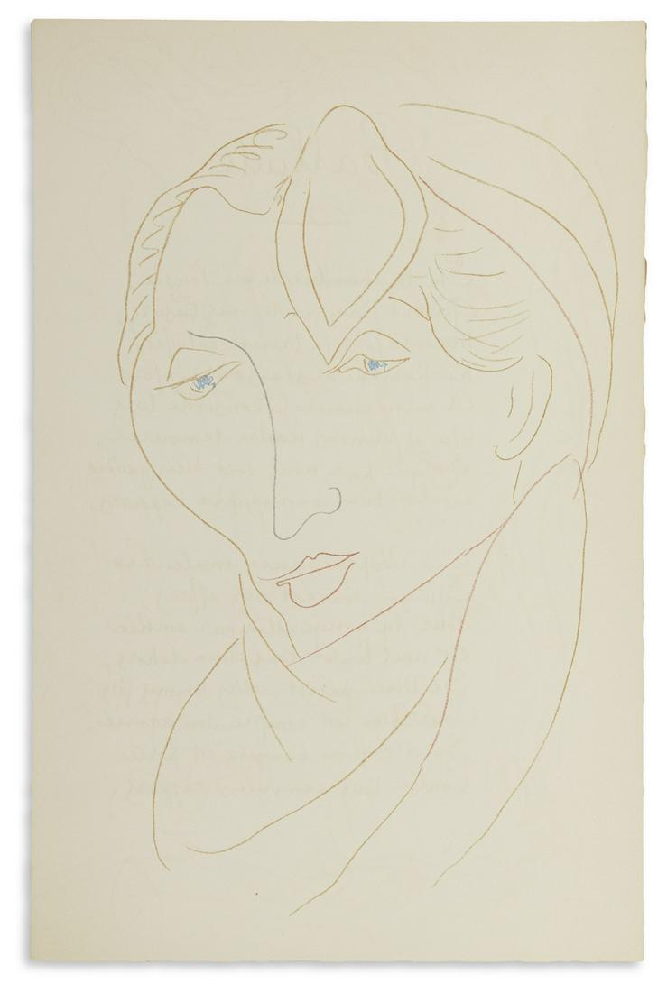 MATISSE, HENRI. Poèmes de Charles d'Orléans. (1 of 2)