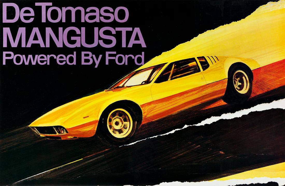 GEORGE BARTELL (1933-2013). DE TOMASO MANGUSTA / (1 of 1)
