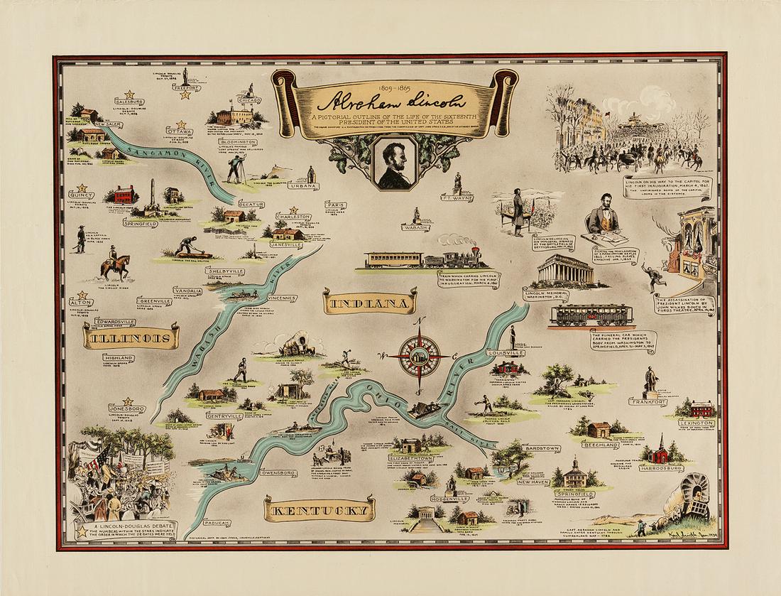 KARL SMITH (1895-1986). ABRAHAM LINCOLN / A PICTORIAL (1 of 1)