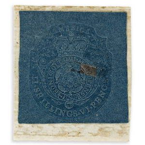 (AMERICAN REVOLUTION--PRELUDE.) Stamp from the Stamp