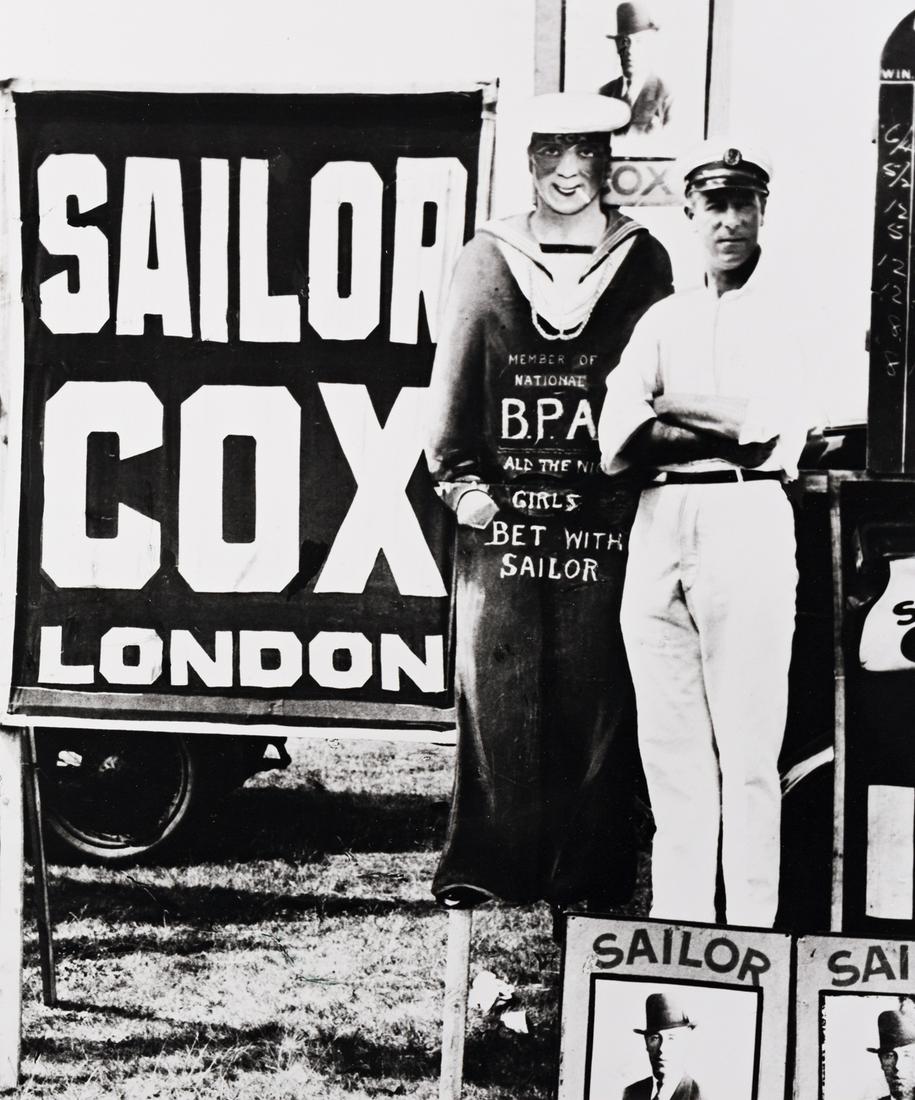 BILL BRANDT (1904-1983) Sailor Cox, Bookmaker, Epsom. (1 of 1)