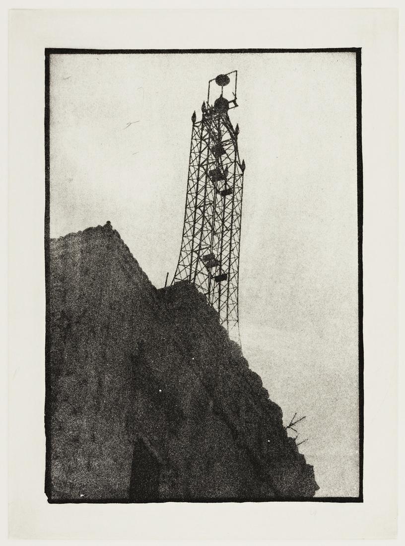 DAVID LYNCH Untitled IX.: DAVID LYNCH Untitled IX. Photogravure, 1999. 290x212 mm; 11x8 inches, full margins. Signed and numbered 1/10 in pencil, verso. Published by Tandem Press, Madison, with the blind stamp, lower right. A