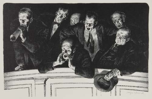 JOSEPH HIRSCH Hecklers.